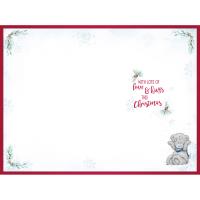 Wonderful Daddy Me to You Bear Christmas Card Extra Image 1 Preview